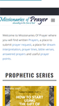 Mobile Screenshot of missionariesofprayer.org